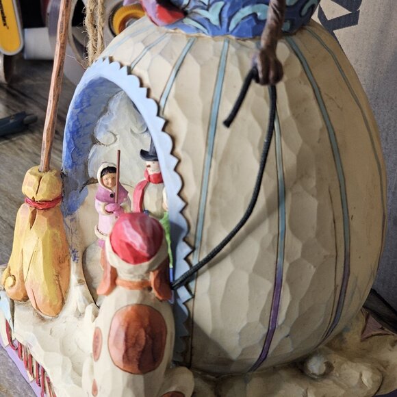 VTG‎ Jim Shore Heartwood Creek "Chilly Dog" Snowman Figurine Winter Decor 2007 - Picture 12 of 13